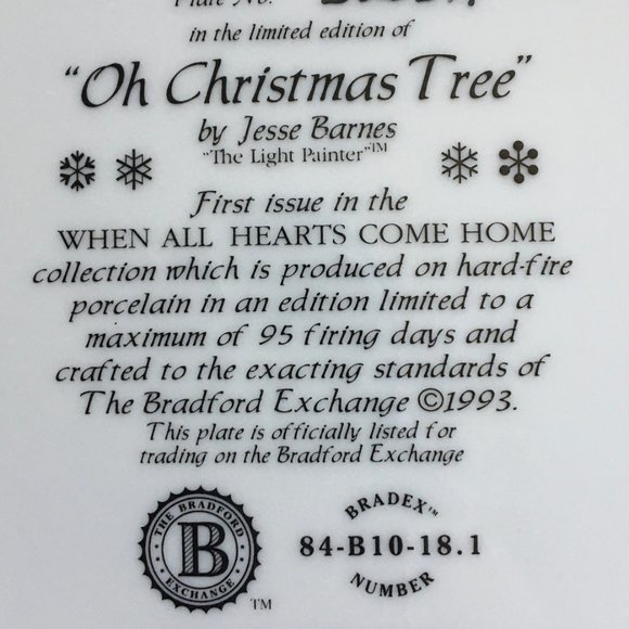 Collectors Plate - Picture 3 of 3